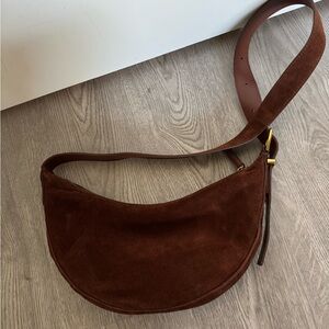 Madewell The Essential Sling Crossbody SUEDE